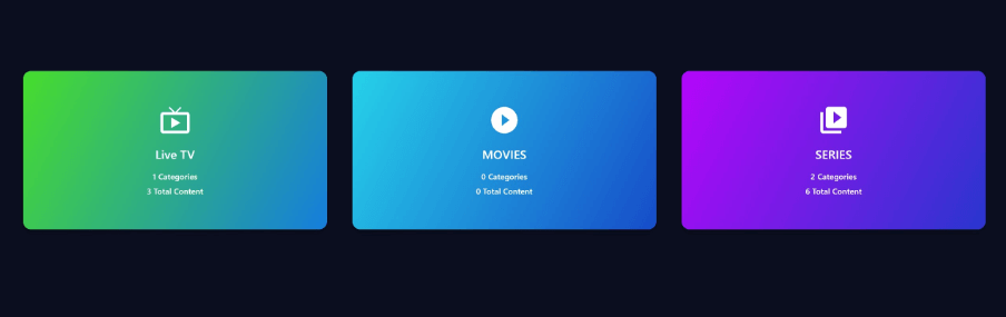 IPTV Player favorites and settings